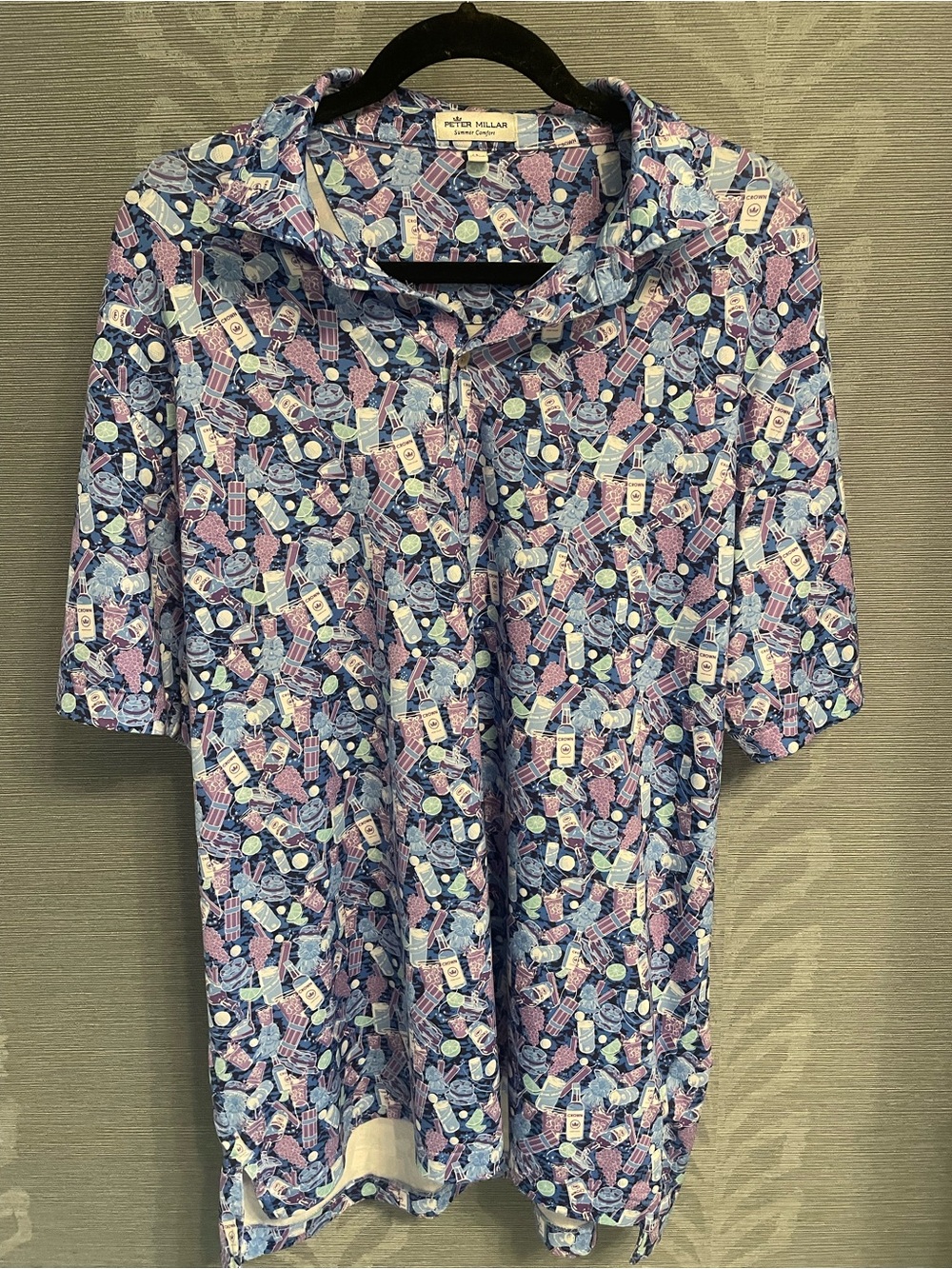 Peter Millar Summer Comfort Transfusion/Cocktail Bomb Polo